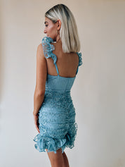 Piper Floral Lace Mini Dress