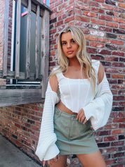 Emmie Bustier Crop Top