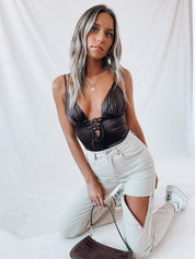 Raquel Front Tie Bodysuit