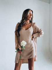 Taupe Dress Set