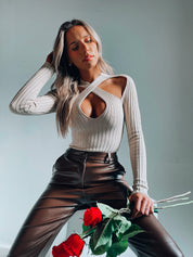 SALE :Long Sleeved Bodysuit