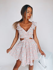 Girly Girl Cut Out Dress