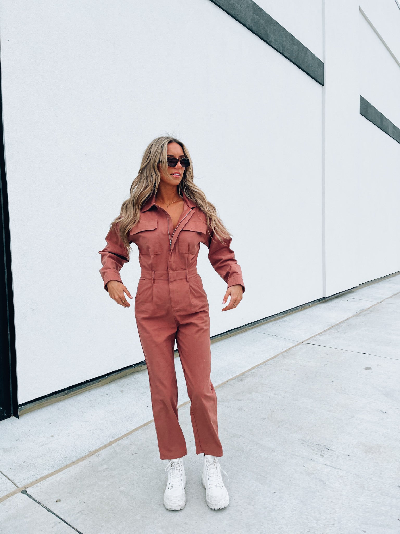 Carsyn Zip-Up Jumpsuit