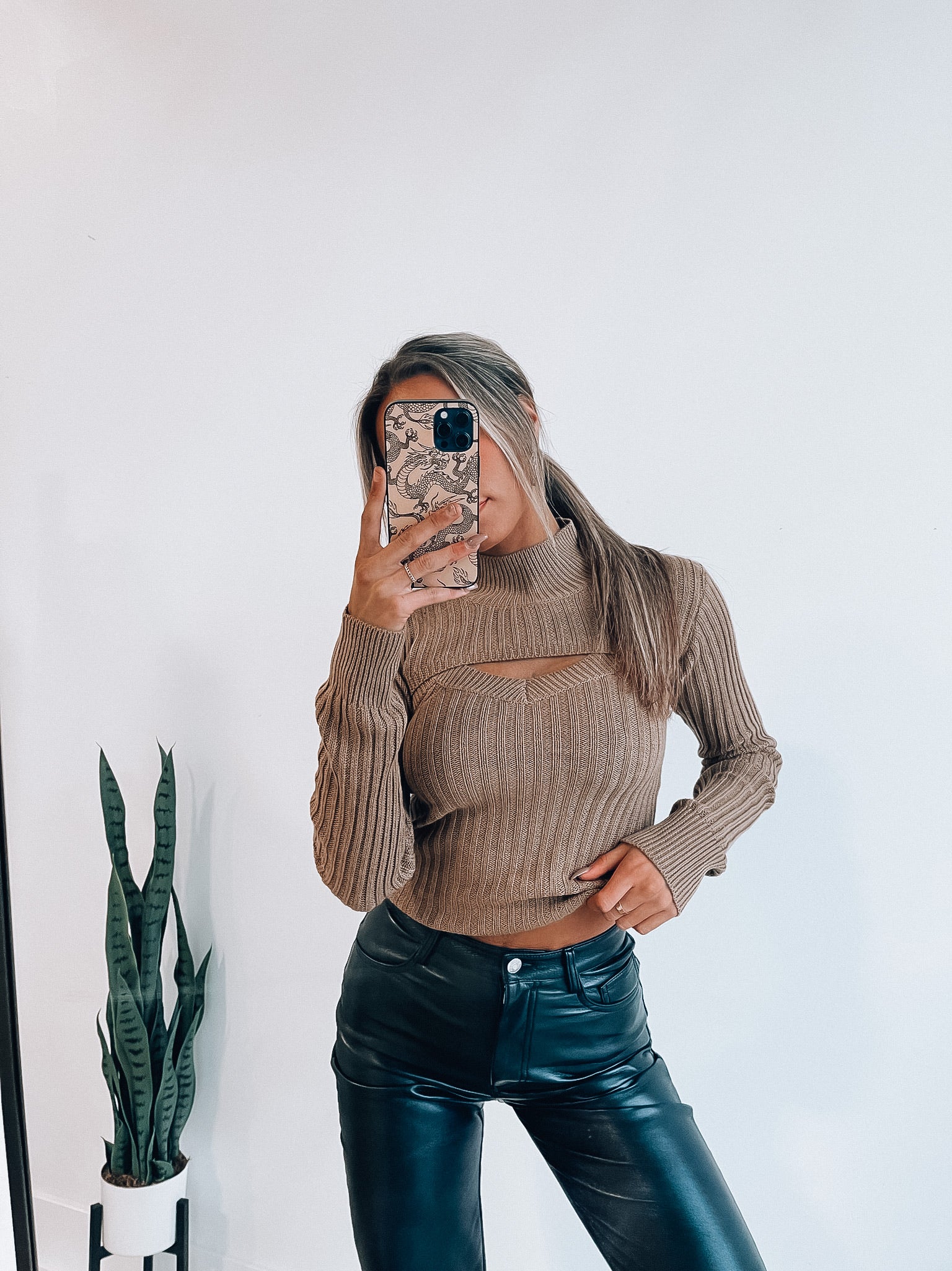 Caramel Sweater Set