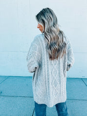 Levi Cable Knit Cardigan