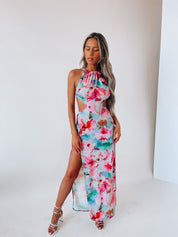 SALE  : Georgina Open Back Midi Dress
