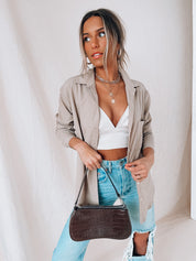 RESTOCKED: Sandy Button Up