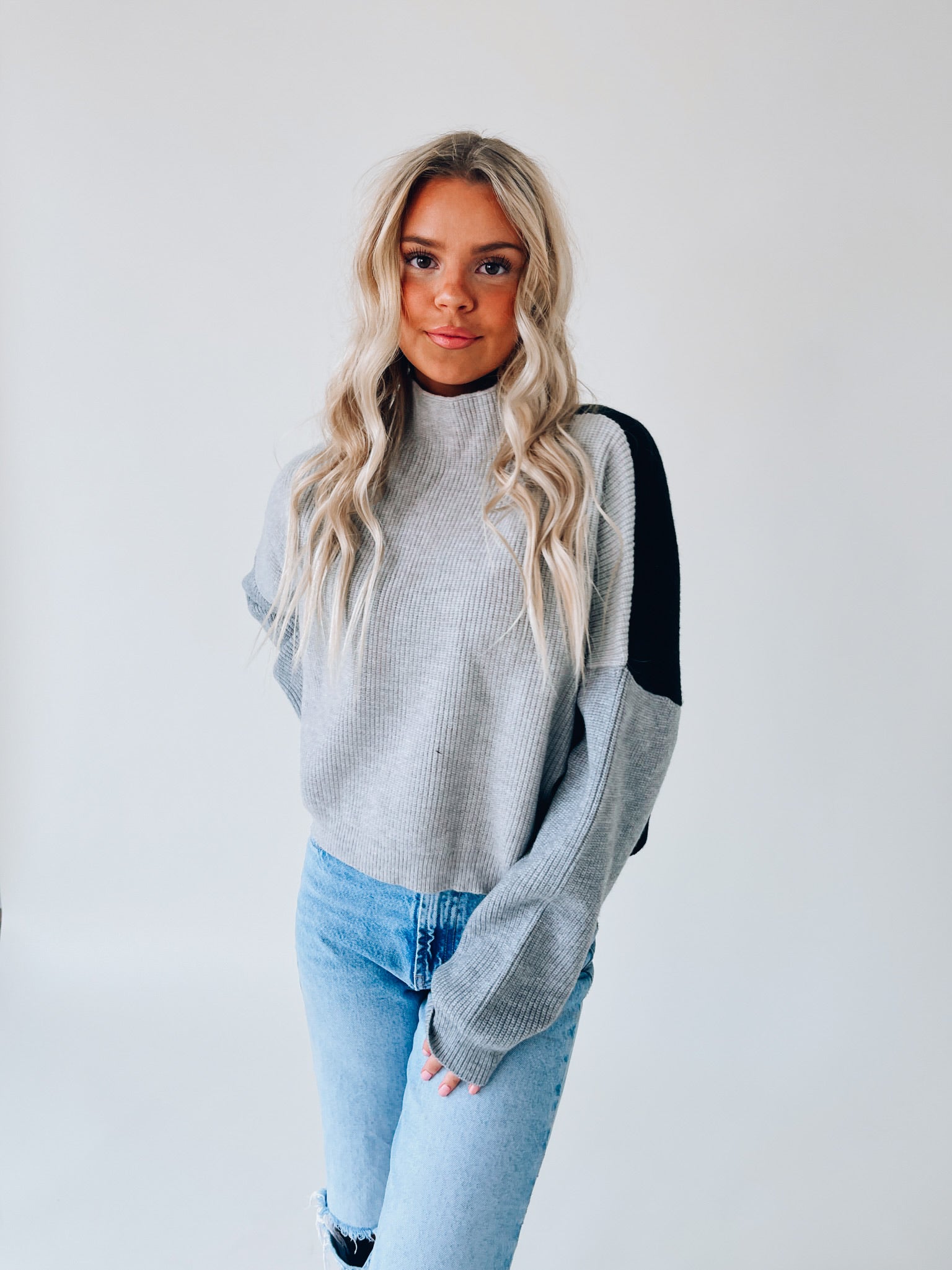 Callan Color Block Sweater