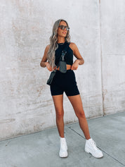 Everyday Knit Biker Shorts