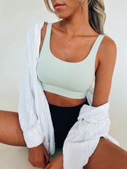 Keller Pistachio Bra Top