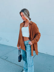 Camel Must Have Button Up