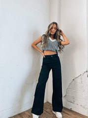 Lex  Black Cargo Pant