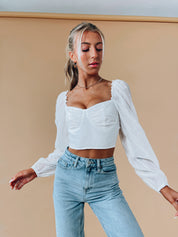 Malani Bustier Long Sleeve