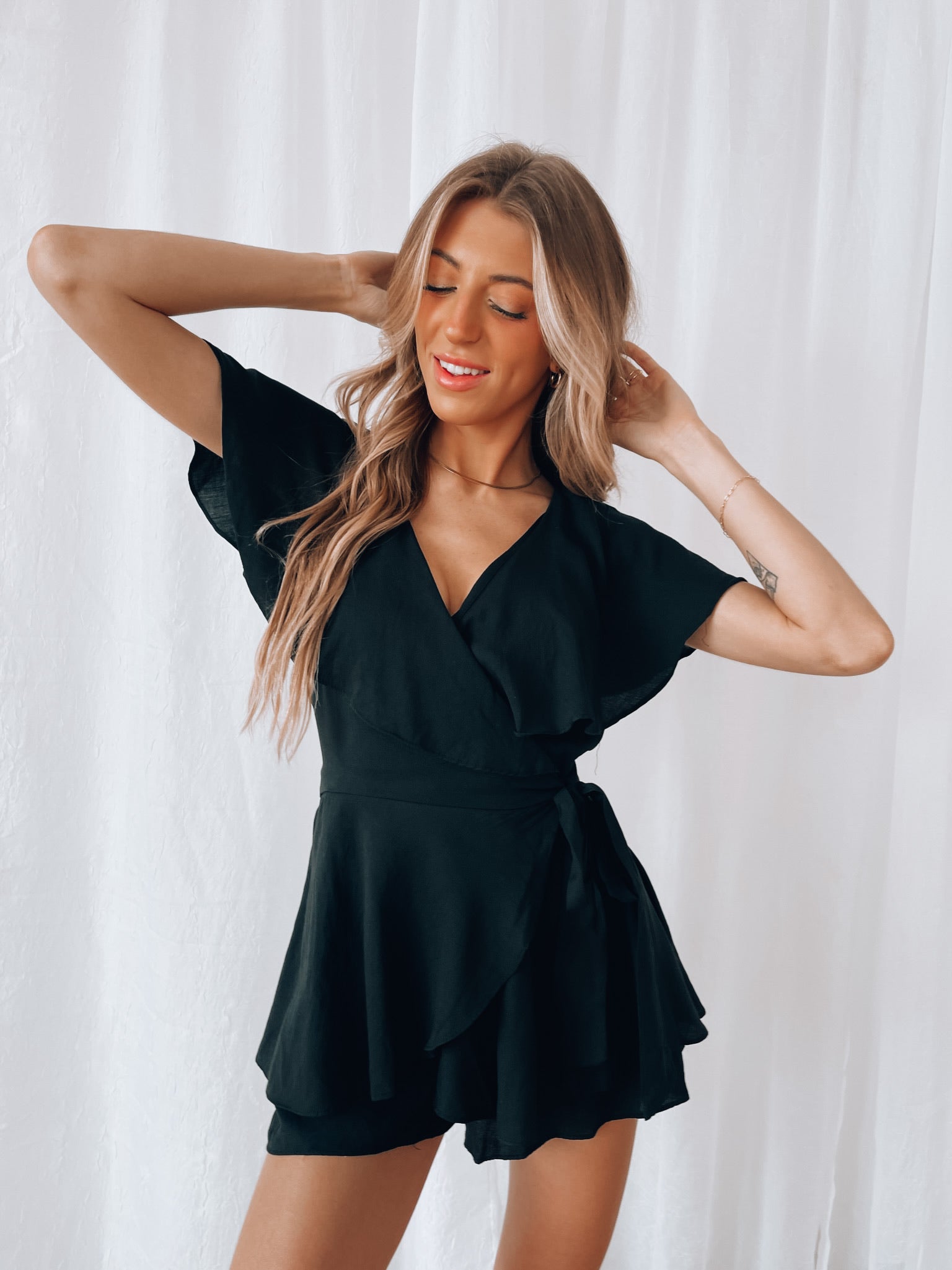 Kylah Wrap Romper