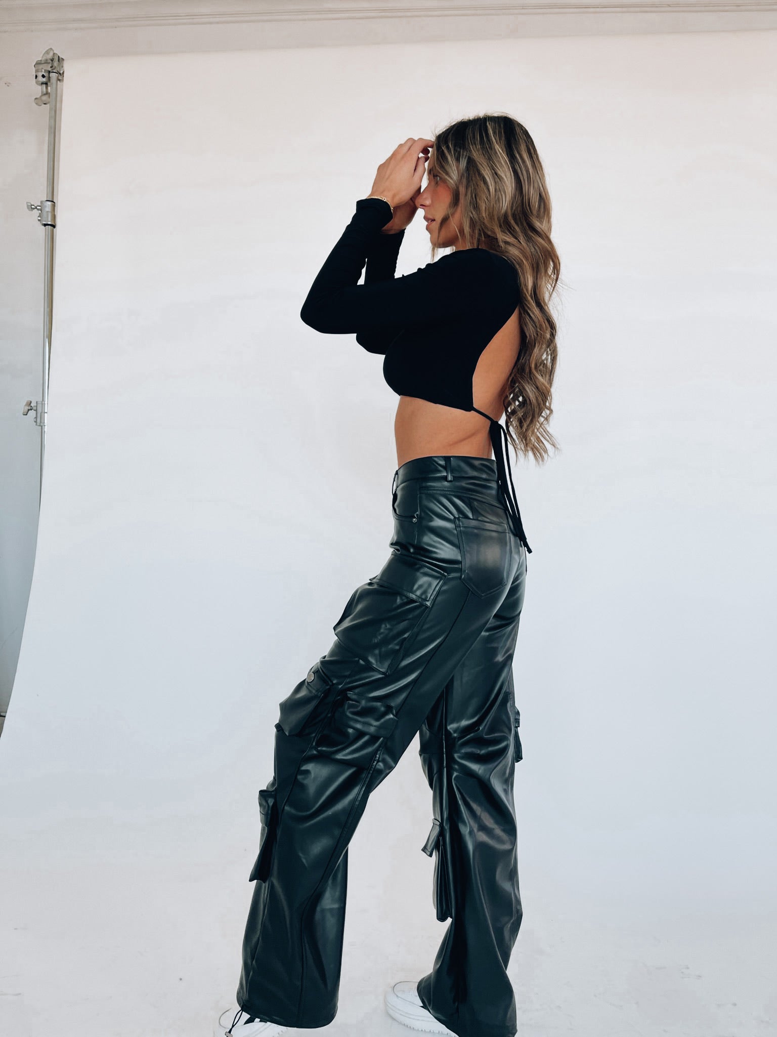 Kairi Open Back Crop Top