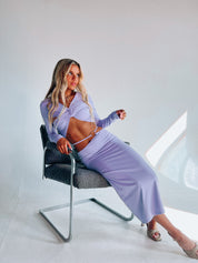 Wren Lavender Skirt Set