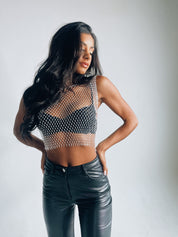 Jules Fishnet Top