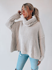 Vail Open Back Sweater