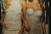 Cream Textured Halter Dress