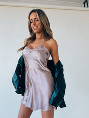 Annyston Mauve Slip Dress