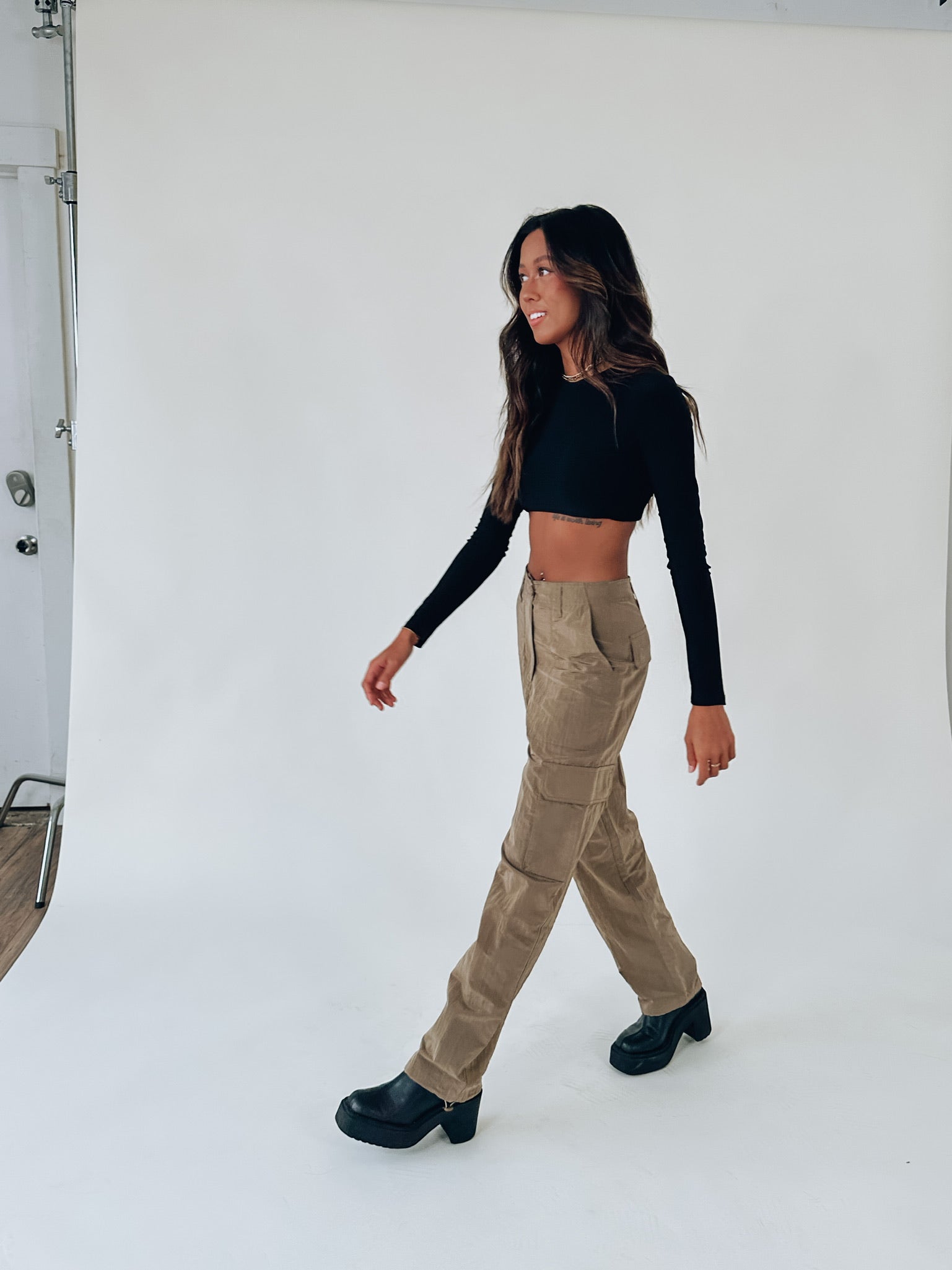 Kairi Open Back Crop Top