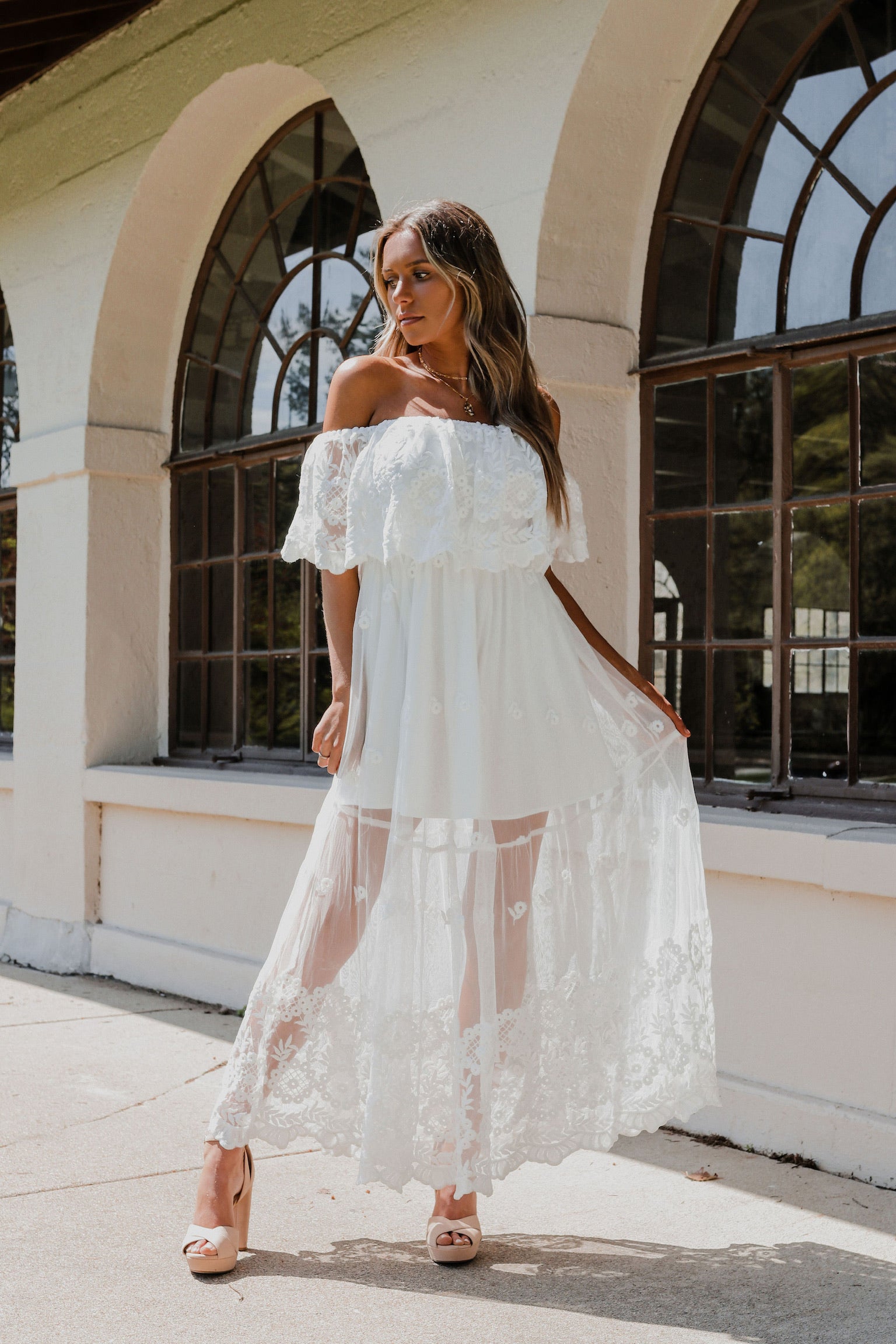 Dancing Down The Aisle Maxi Dress