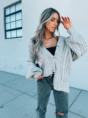 Levi Cable Knit Cardigan