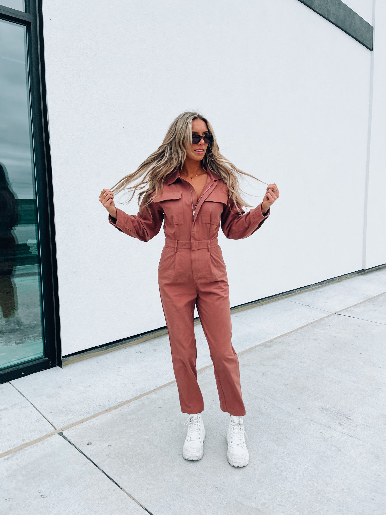 Carsyn Zip-Up Jumpsuit
