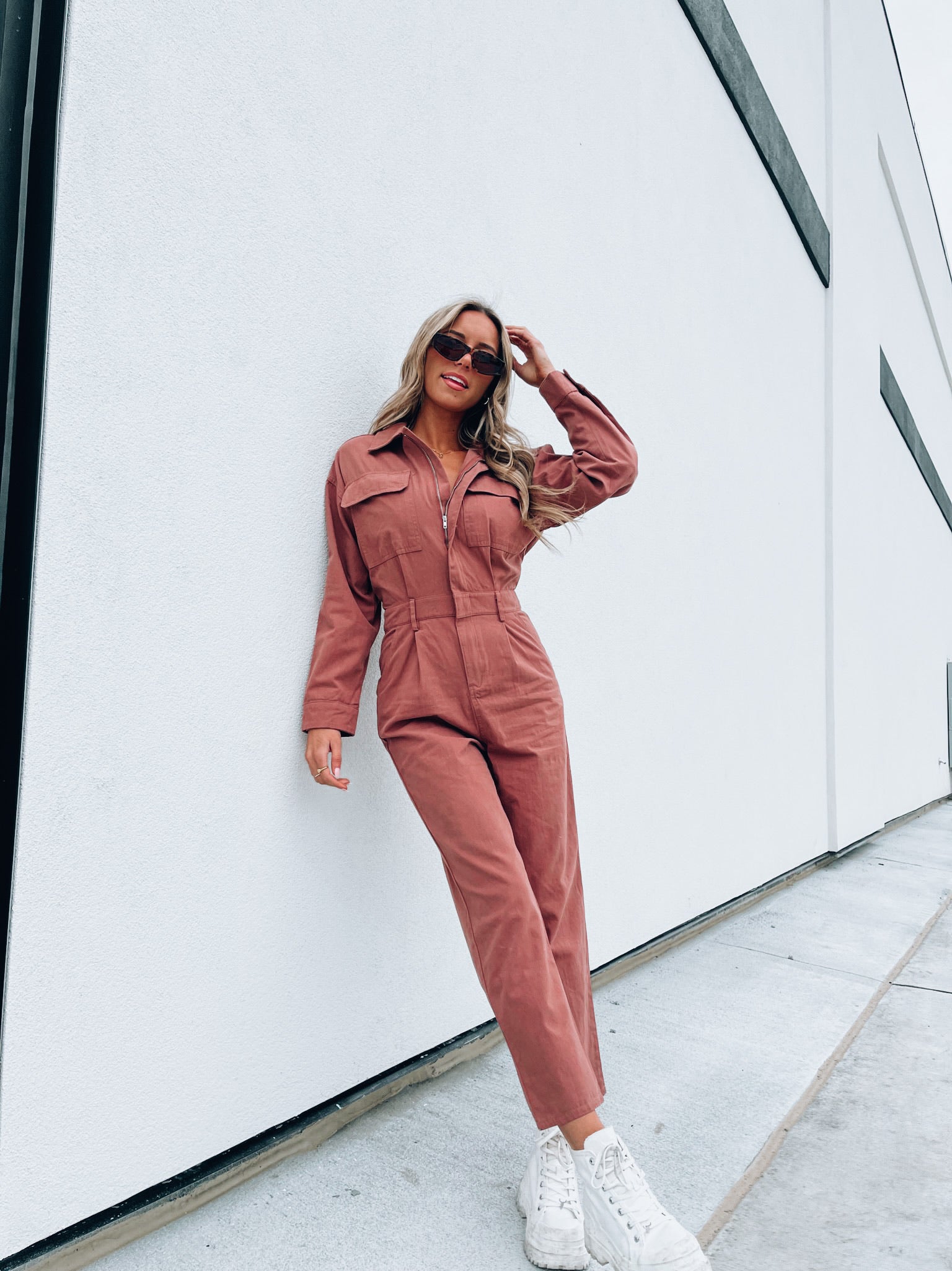 Carsyn Zip-Up Jumpsuit