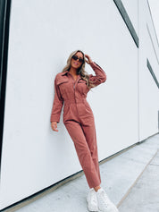 Carsyn Zip-Up Jumpsuit