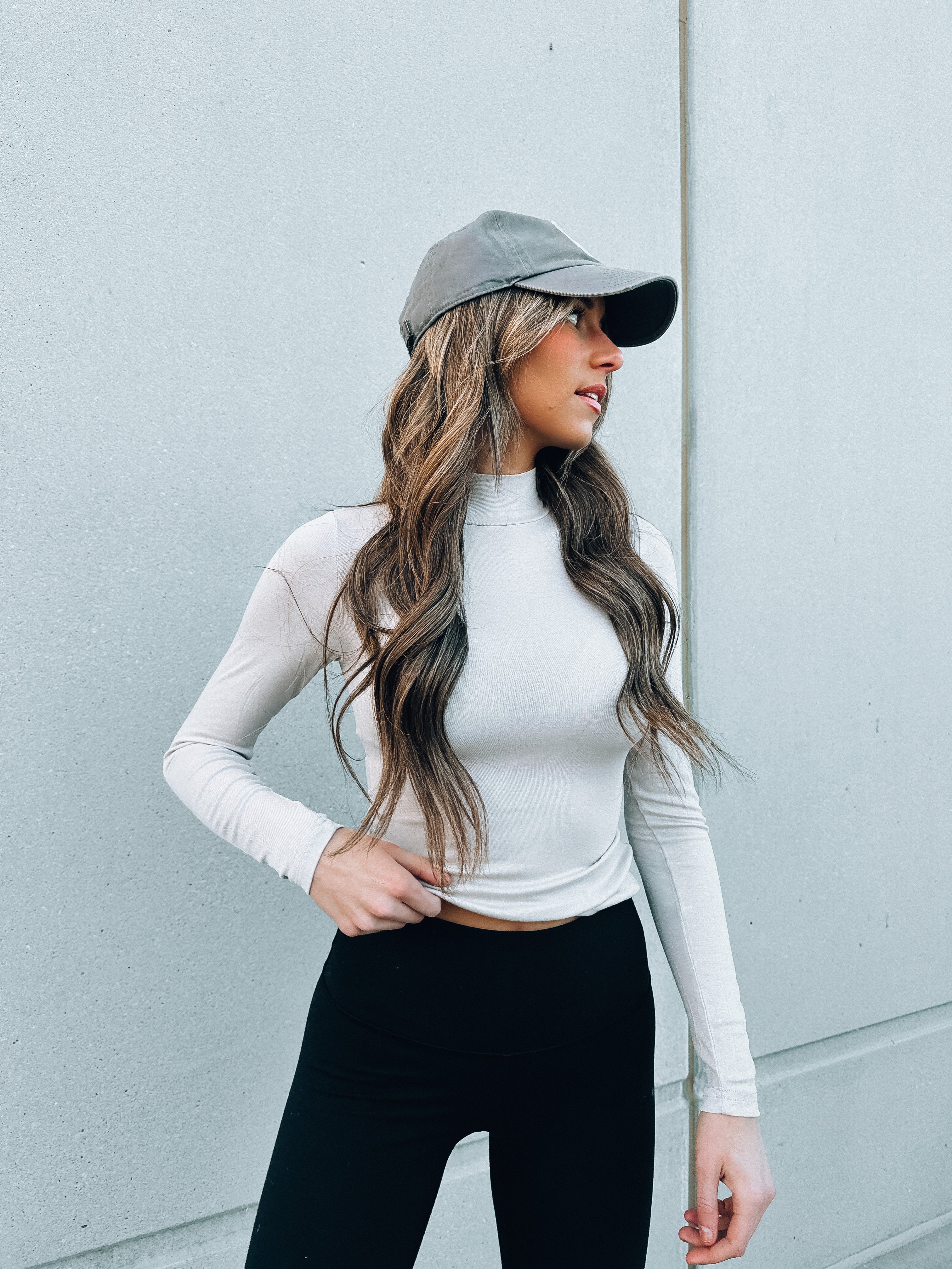 Misty Grey Turtleneck