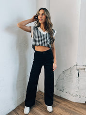 Lex  Black Cargo Pant