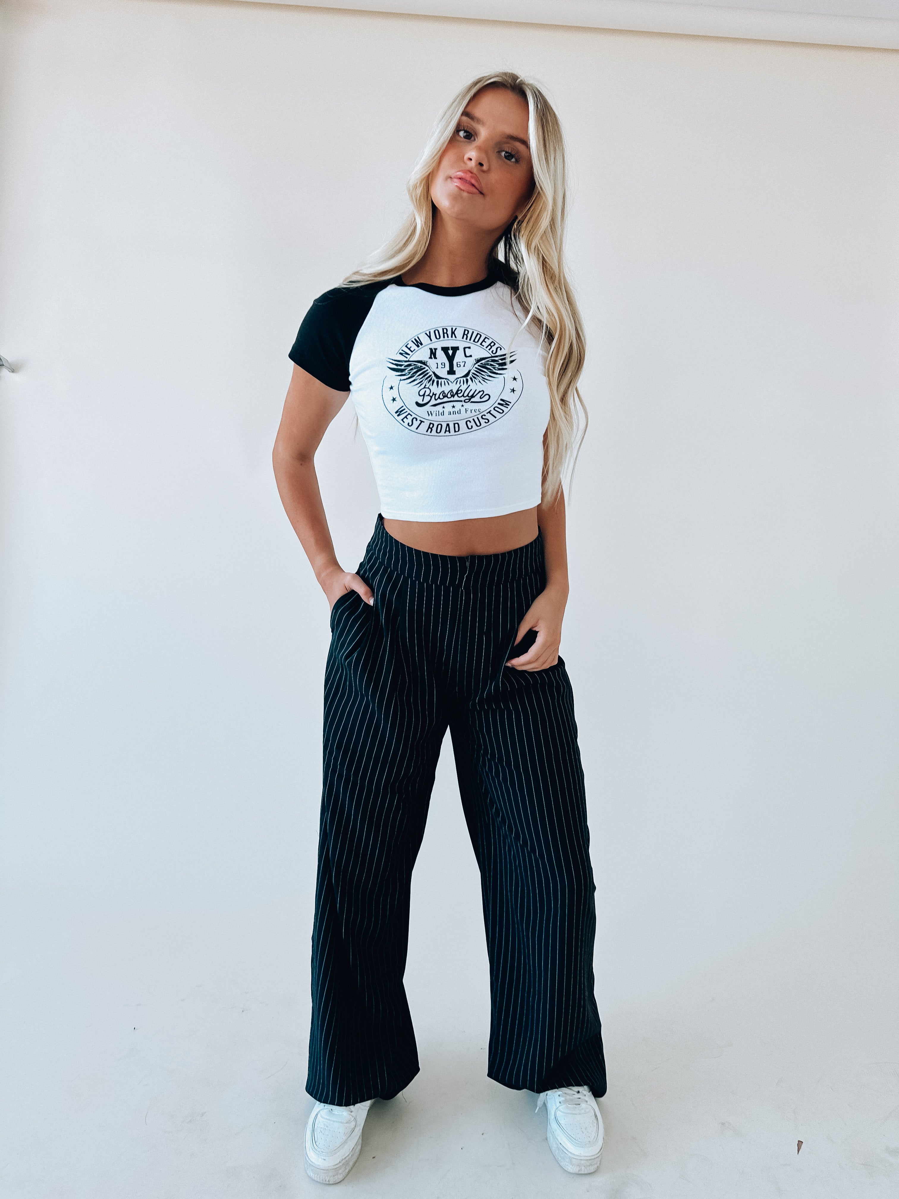 New York Riders Baby Tee