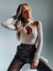 SALE :Long Sleeved Bodysuit