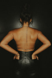 Super Pink Chain Top