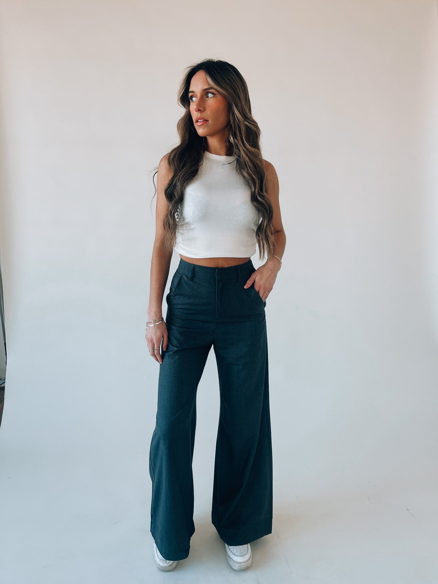 Joelle Wide Leg Trouser