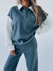 Cali Collared Sweatshirt