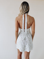 Indie Lace Halter Dress