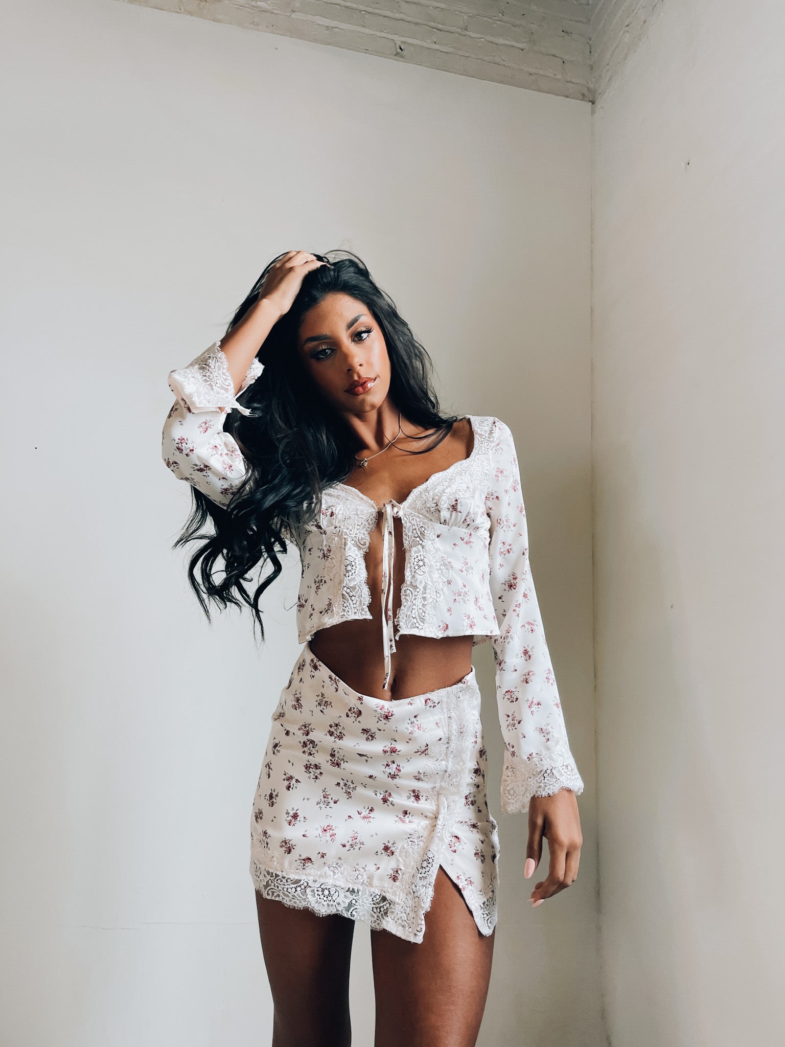 Juliet Floral Lace Set