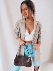 RESTOCKED: Sandy Button Up