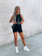Everyday Knit Biker Shorts