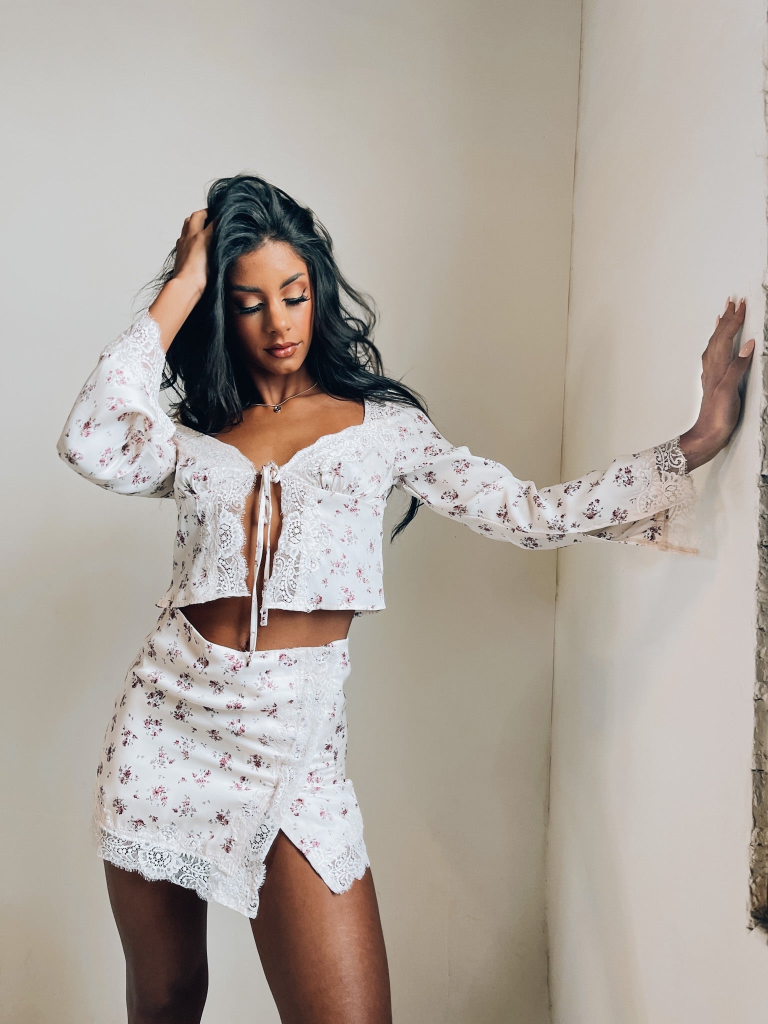 Juliet Floral Lace Set