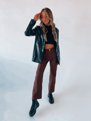 RESTOCKED: Chocolate Boyfriend Denim
