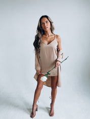 Taupe Dress Set