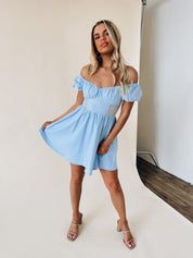 Kennie Off The Shoulder Mini Dress