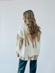 Lizzie Cream/Taupe Sweater