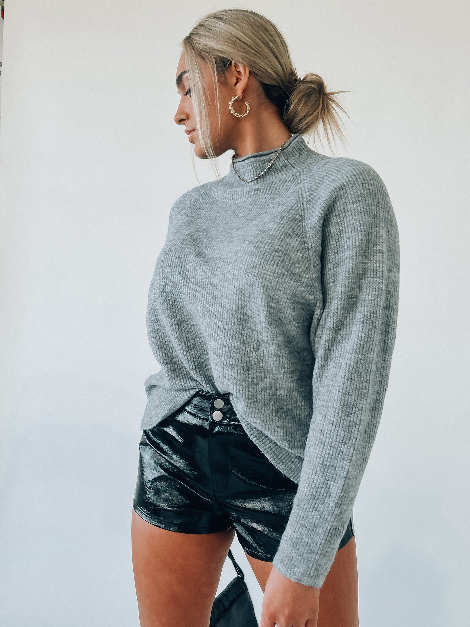 Oversized Grey Sweater