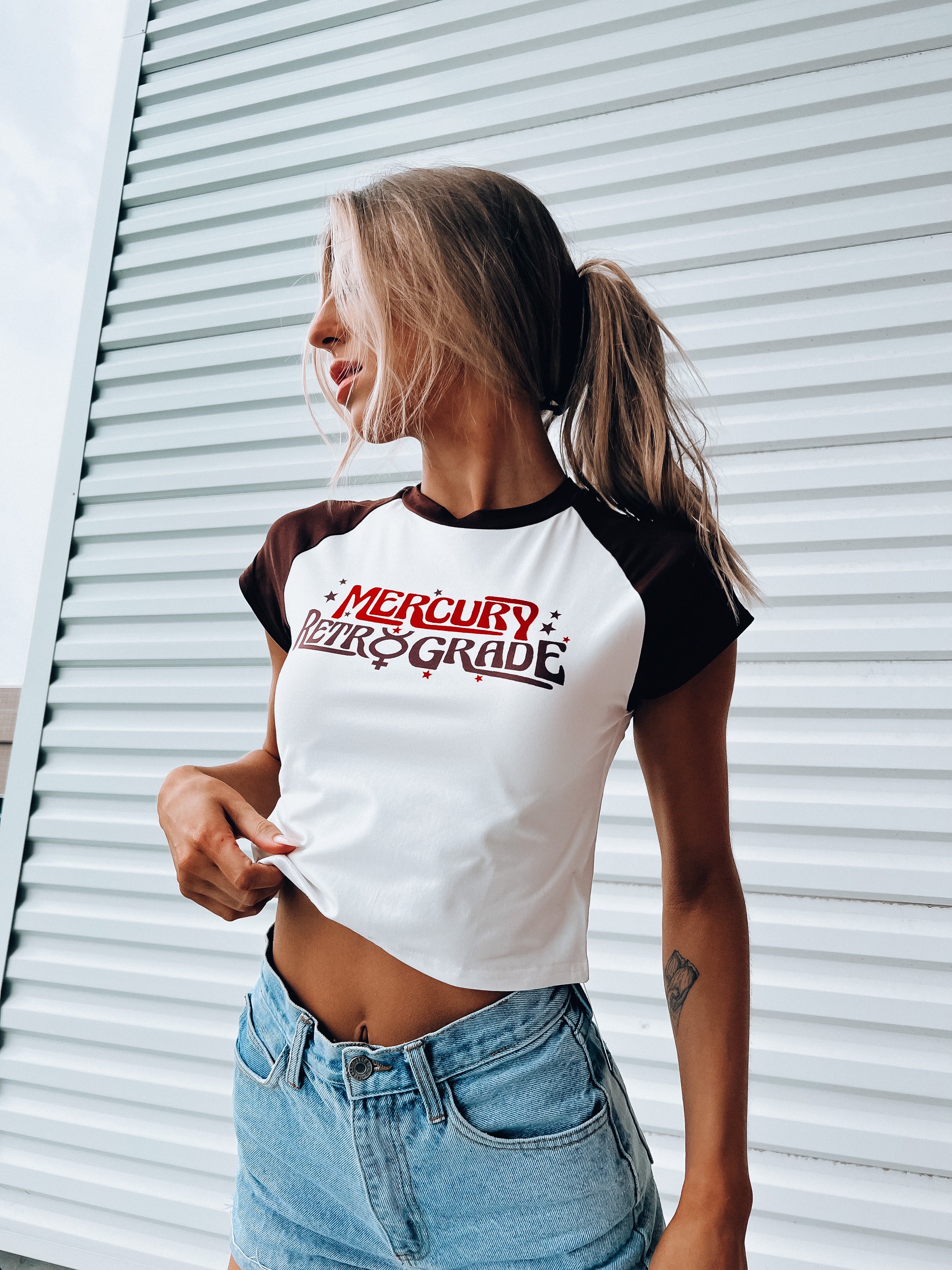 Mercury Retrograde Baby Tee