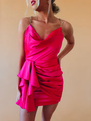 Shelbi Chain Strap Mini Dress