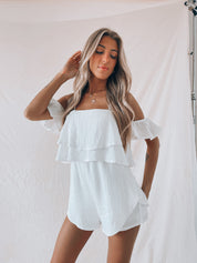 RESTOCKED : Oaklie OTS Romper